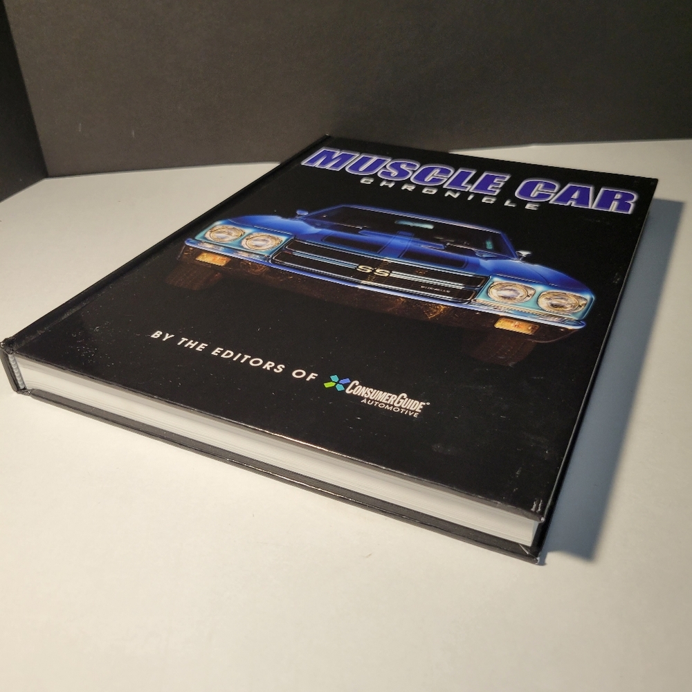 Muscle Car Chronicle Book Hard Cover Colletable Hot Rod Race Car